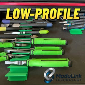 LOW-PROFILE Magnetic Modular Plier Organizer