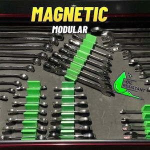 Sets* Magnetic - Modular Wrench Organizer, Organize Your Tools In Style!