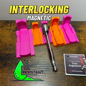 Interlocking Magnetic Ratchet Organizers, Modulink Technology