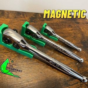 Magnetic Universal Tool Holder For Ratchets, Organize Your Tools In Style!
