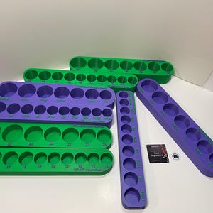 Socket Organizer, Non-magnetic Version* , Organize Your Tools In Style!