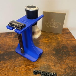 Razor And Shaving Brush Holder