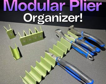 Magnetic Modular Plier Organizer