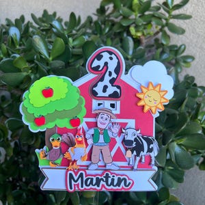 Granja De Zenon cake topper