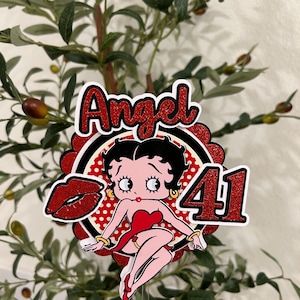 Betty Boop Cake Topper