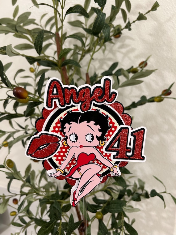 Betty Boop Cake Topper