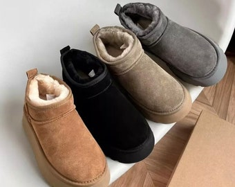 Handmade Ultra Mini Uggs Dupe - 100% Authentic Wool