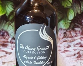 Estimulador folicular para la alopecia y la calvicie de 113 g. (Visite nuestro sitio web en www.theglorygrowthcollection.com)