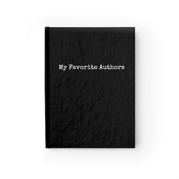 Author Autograph book for book signings with Blank pages