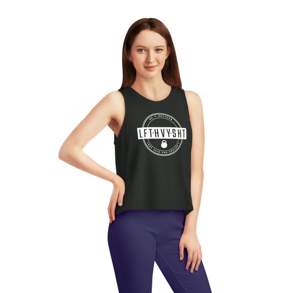 LFT HVY SHT Women's Cropped Tank Top