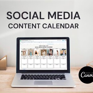 Google Sheets Content Calendar, Social Media Manager Helpful Template, Weekly Content Calendar, Instagram Manager Scheduler