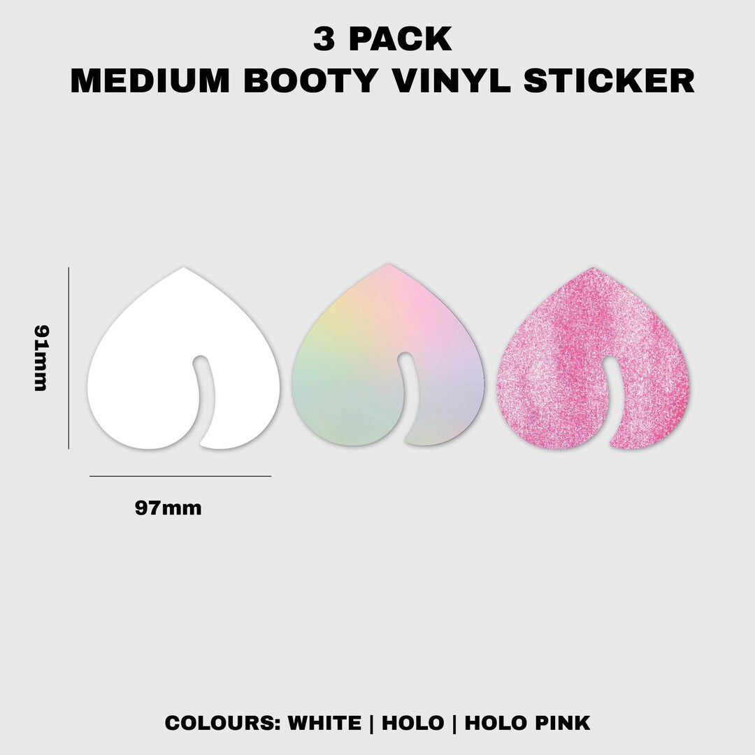 thumbnail image 2 of Fatal Booty BIG Sticker – 12 X 5.25 Inch – Perfect For Skateboard, Helmet, Laptop 2 of 6