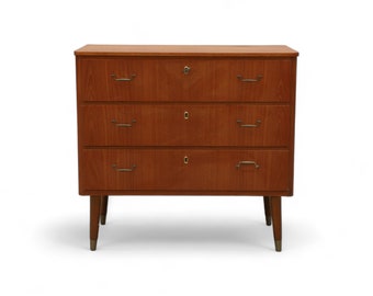 Sideboard Chest Cabinet Mid Century Vintage Retro Teak