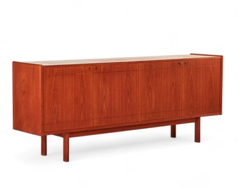 Sideboard Mid Century Groß 1950er bis 1960er, hergestellt in Schweden