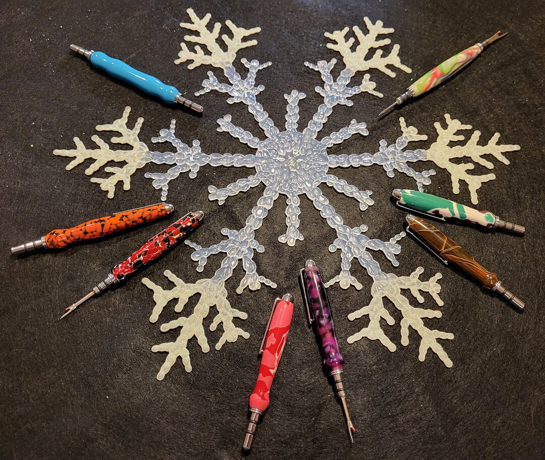 Handmade Acrylic Seam Rippers Unique Colorful Single and Dual Seam