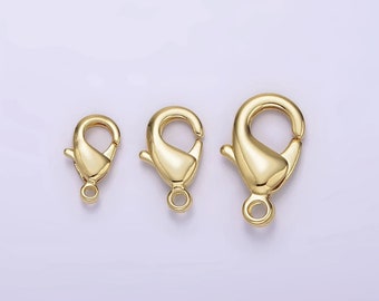 14k Gold Filled lobster clasp clasps 10mm 12mm 1420 14/20 Gold Filled - 4pcs