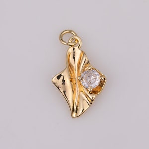 14K Gold Filled Charm Charms 11x16mm p28007