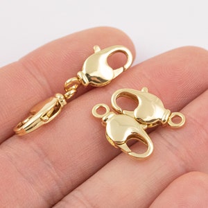 14k Gold Filled lobster clasp clasps swivel clasp 9x16mm 1420 14/20 Gold Filled - 4pcs