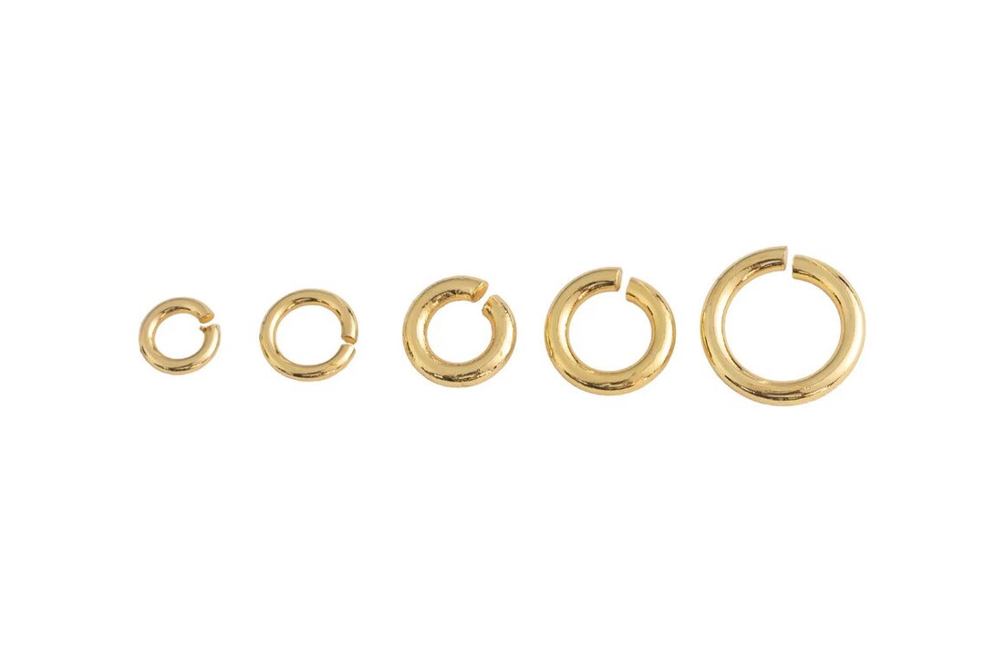 14k Gold Filled Jump Rings Extra Thick and Strong No Welding or