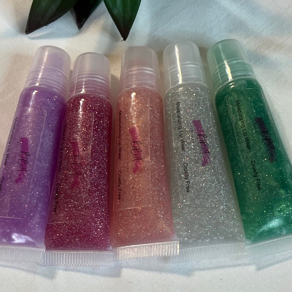 Glitter Lip Gloss Etsy