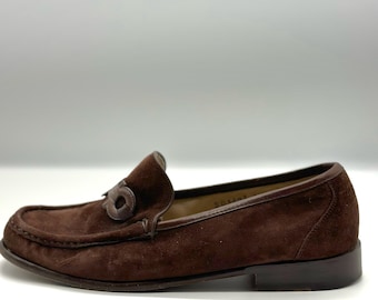 Salvatore ferragamo Size 7 Suede Loafers