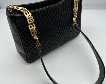 バッグ BALLY Quilting Black shoulderbag handbag s-l400.jpg