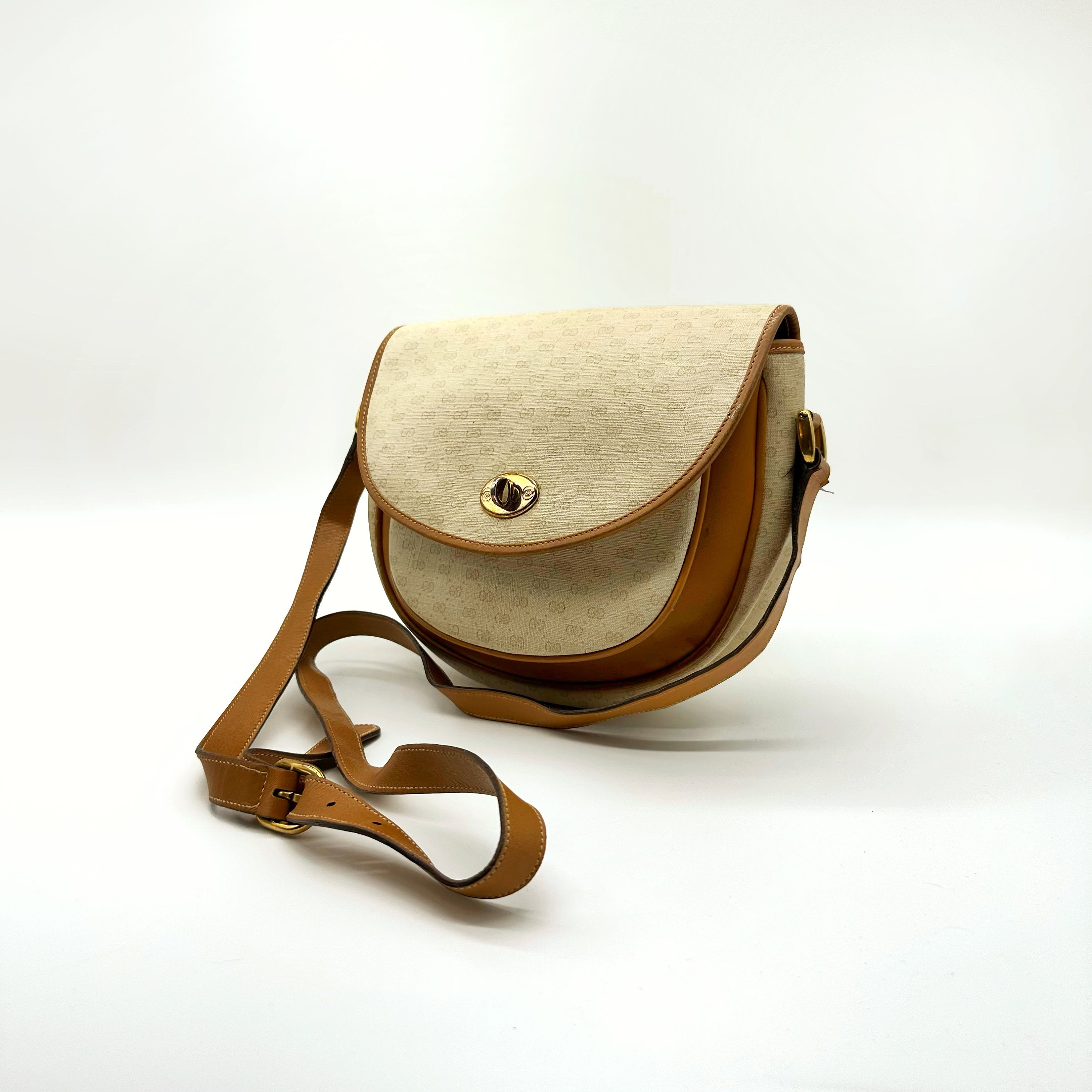 Cream Chanel Bag 