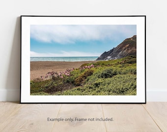 Rodeo Beach Print, Marin Headlands Coastal Photography, California Wall Art