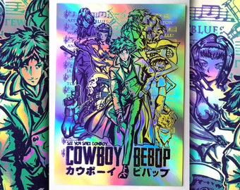 Space Cowboy Hand Made Screen Print