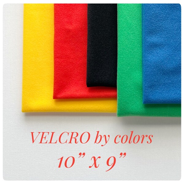 Soft Velcro Fabric Etsy