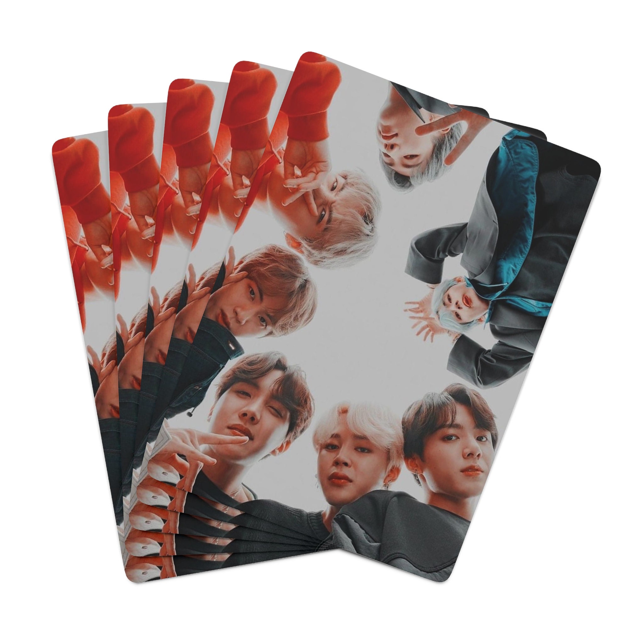 BTS Playing Cards BTS Merch Kpop Merch Kpop Playing Cards BTS Photo