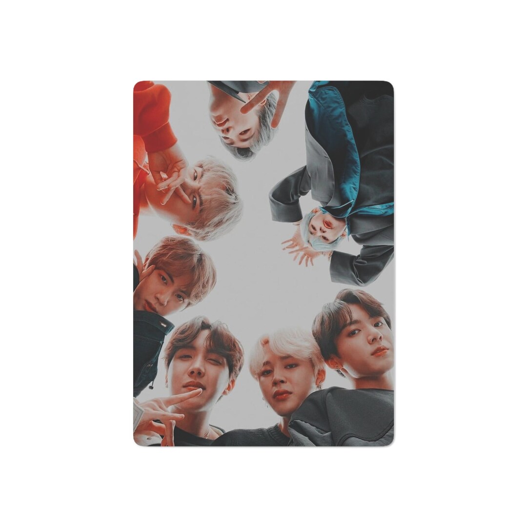 BTS Playing Cards BTS Merch Kpop Merch Kpop Playing Cards BTS Photo