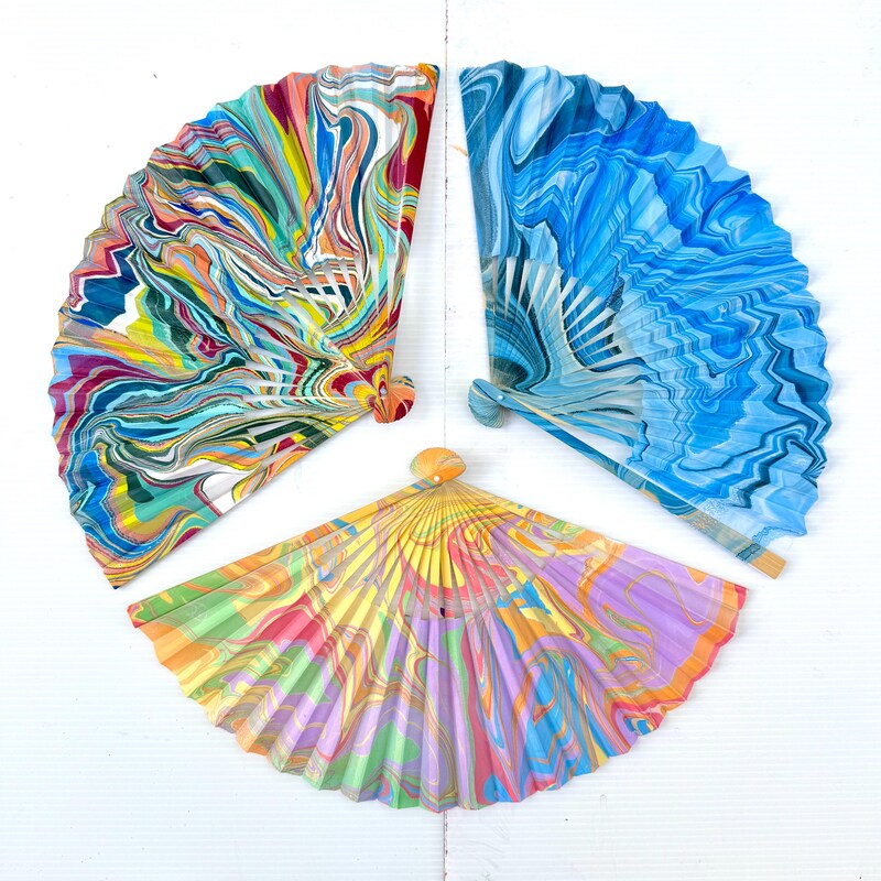 Floding Hand Fans Folding Hand Fans - Etsy