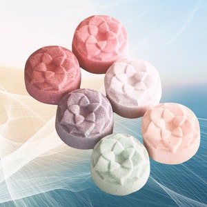Homemade Aromatherapy shower bombs, Shower Steamers with Essential Oil, Self-Care Aromatherapy, Shower Relaxation, At home SPA, Shower Fizzy