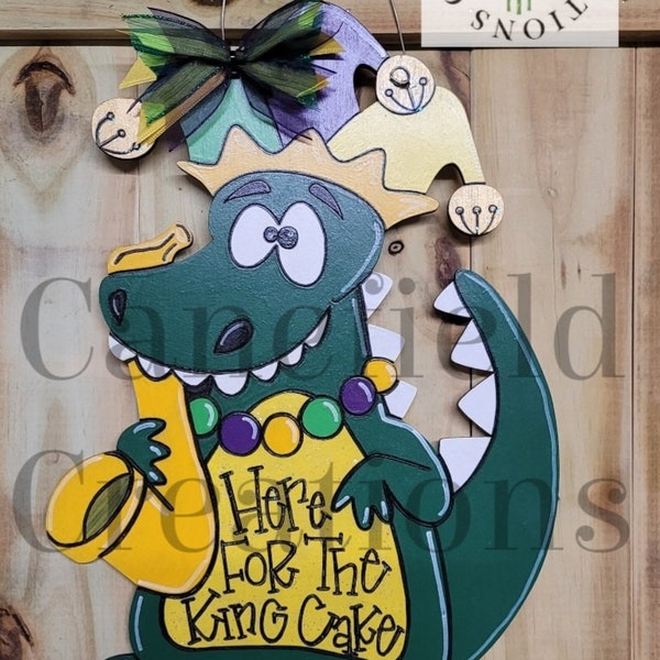 Mardi Gras Gator Hanger