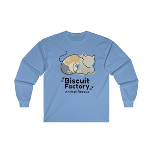 Biscuit Factory Ultra Cotton Long Sleeve Logo Tee