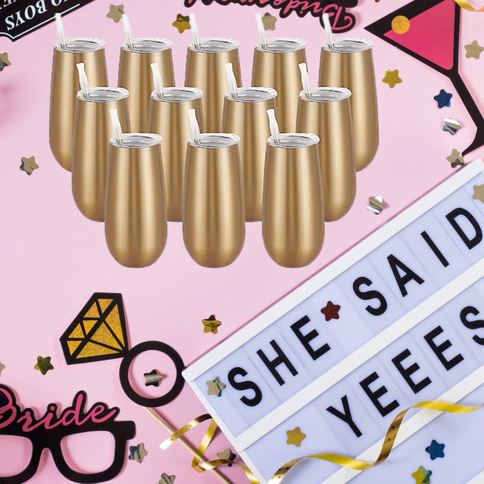 The Ultimatum Gold Wine Glass Love is Blind Wine Goblet Etsy