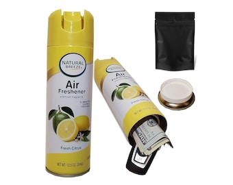 Ambientador Diversion Safe Stash Screw Lock Contenedor a prueba de olores + 1 bolsa de Mylar gratis