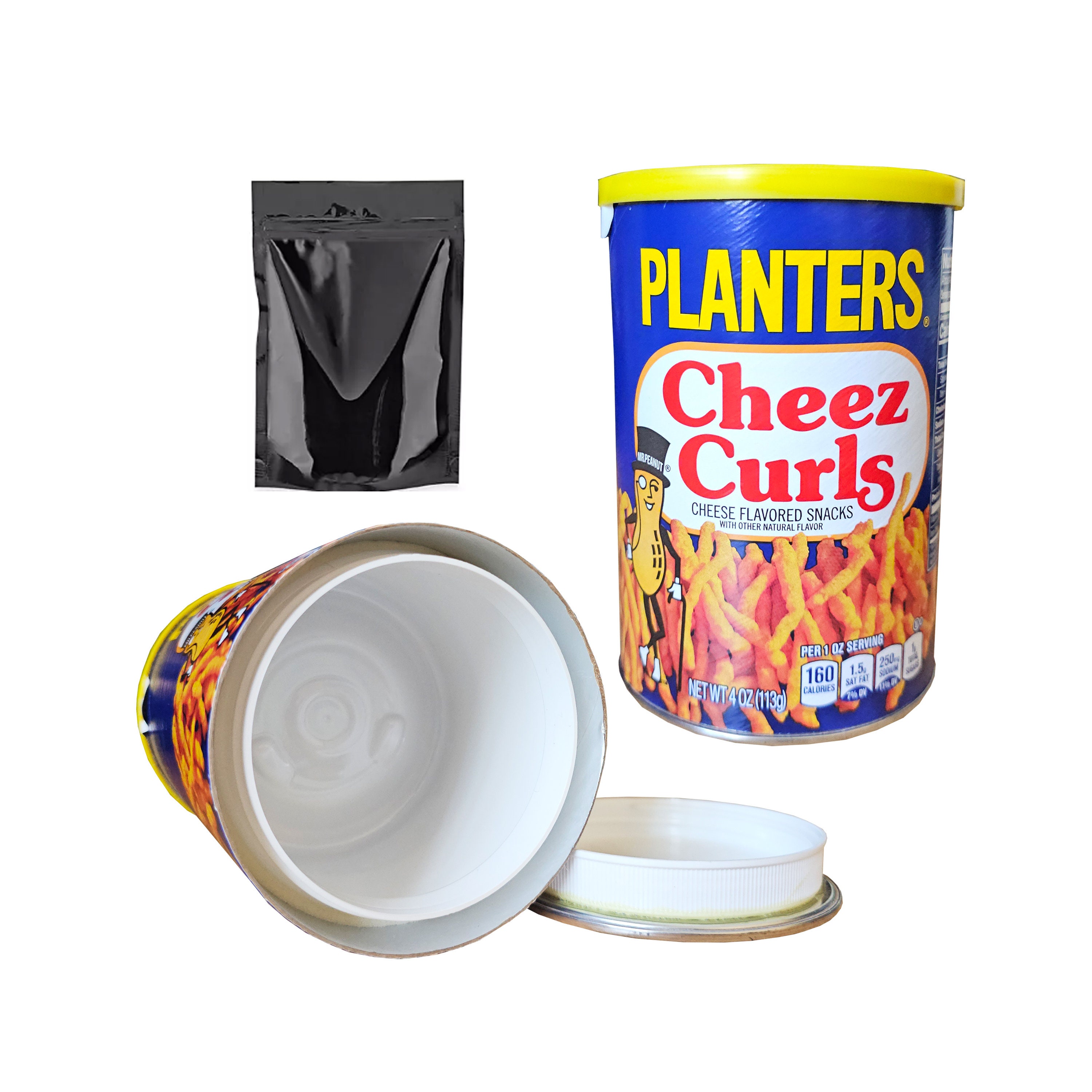 Cheez Curls Diversion Safe Stash Screw Lock Smell-proof Container + 1 Free  Mylar Bag - Etsy