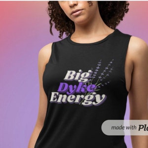 BDE Flowy Scoop Muscle Tank