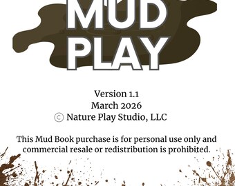 Mud Play Bundle: Outdoor Activity Guide (Digital PDF Download)