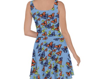 Butterfly 3000 King Gizzard and the Lizard Wizard super comfy and flattering dress.