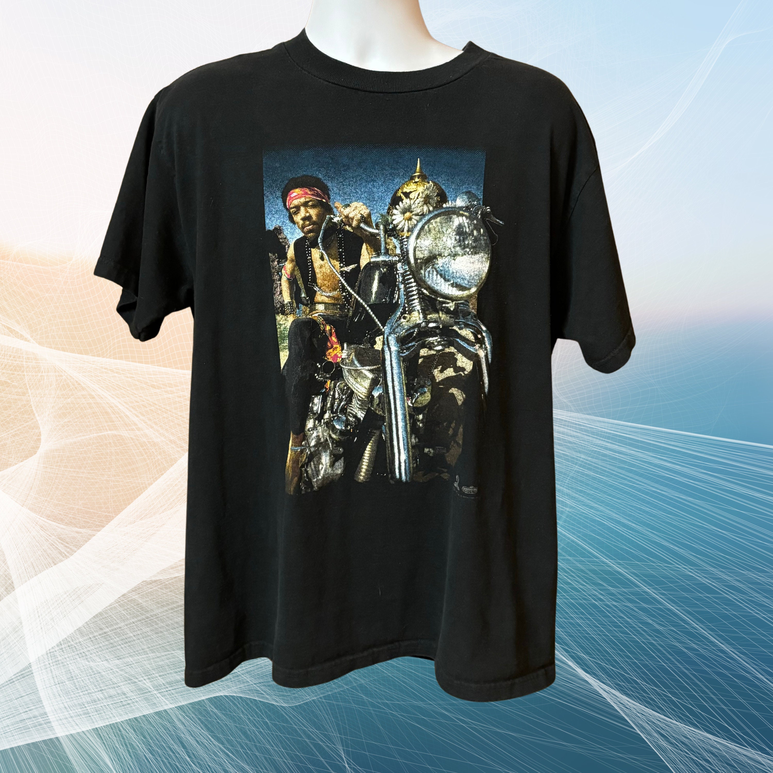1997 Jimi Hendrix South Saturn Delta T Shirt LARGE - Etsy