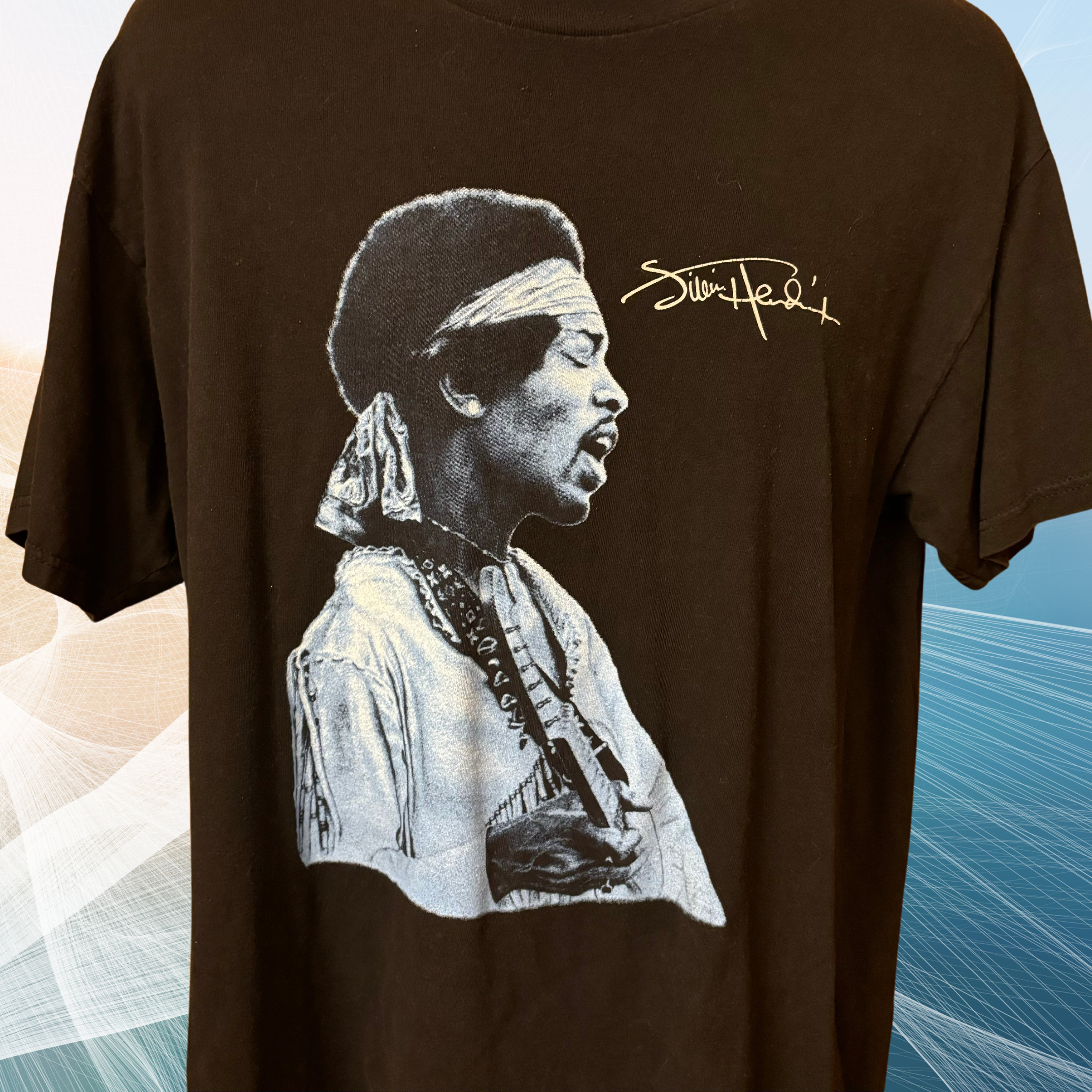 1990s Jimi Hendrix Blues Shirt - Etsy