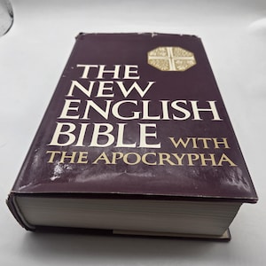The New English Bible with The Apocrypha 1970 HC VTG Book