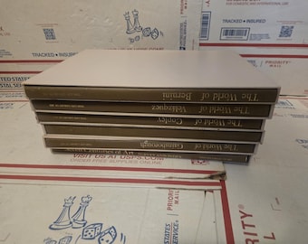 Lotto di 6 libri della collana Time Life Library of Art con cofanetti, edizione vintage anni '70.