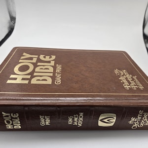 Holy Bible Giant Print Faith Partners Edition KJV Old Time Gospel Hour