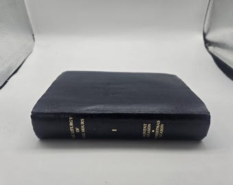The Liturgy of Hours Advent Season Christmas Season I Catholic Book Publishing Corp 1975