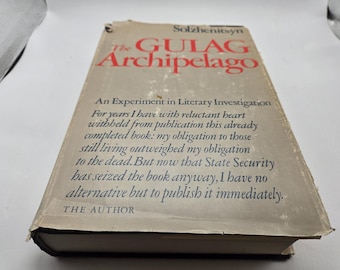 Solzhenitsyn The Gulag Archipelago Vol I-II 1973 First Edition