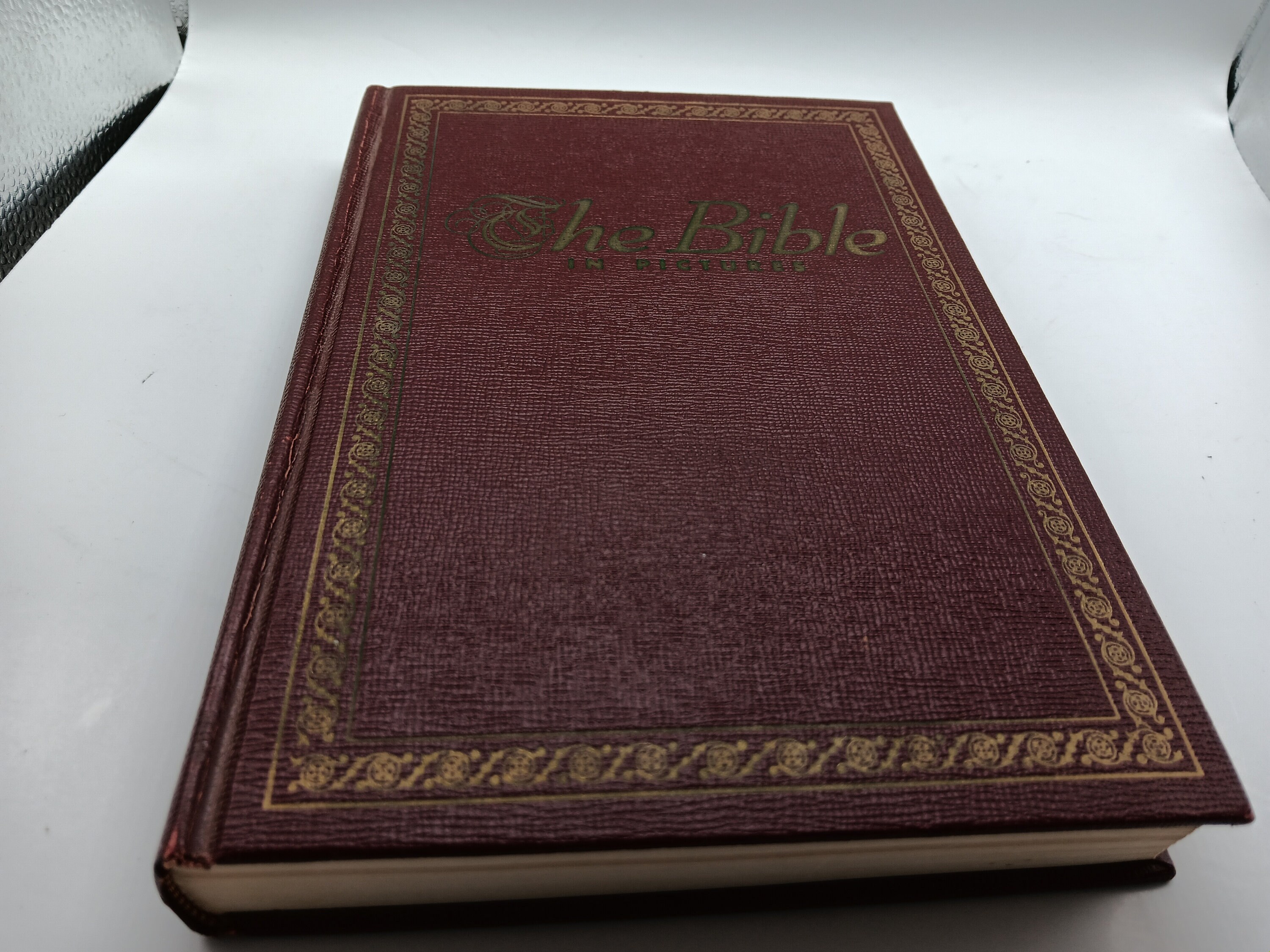 1952 the Bible in Pictures Rev. Ralph Kirby Hard Cover Book Greystone ...